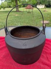 Antique Marietta Pa  4 Cast Iron Pot Cauldron Kettle - Planter - Dutch Oven