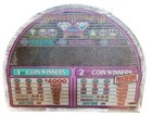 Igt Double Diamond 2 Coin Top Glass Slot Machine Good Condition Frosted Glass