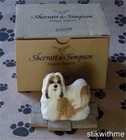 Shih Tzu Sherratt   Simpson Willitts Designs Collectible Sculpture 2003 New Box