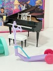 Vintage Barbie 1994 Home For The Holidays Christmas Playset Parts Treepiano sofa