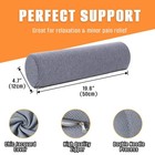 2 Pack Round Massage Table Bolster Pillow Pad  Bolster Pillow  Round Pillows    
