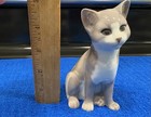 Vtg Bing   Grondahl Tuxedo Grey   White Cat  2515 Fine 4 7 8   Cat Figurine