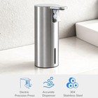 Dish Soap Dispenser For Kitchen 304 Stainless Steel Hand Soap Dispenser