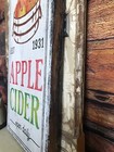 Apple Cider Sign   Fall Porch Sign   Primitive Fall Decoration   Apple Decor