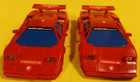 Artin 1 43 2ea Lamborghini Slot Car Bodies  With Decal New Old Stock