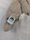 Jellycat London Bashful Bunny Rabbit 12  Plush Taupe   Tan