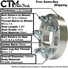 4x 1 25  Thick 5x5 5x127  To 5x4 75 5x120  Wheel Spacer Adapter Fit 12x1 5 Studs