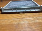 Antique   Salvage   Spool Cabinet Drawer W glass Front    2317