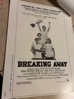 Breaking Away 1979 Pressbook Pristine Condition  Dennis Quaid Daniel Stern