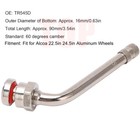 Tr545d Truck Tire Valve Stems For New 22 5   24 5 Alcoa Aluminum Pack Of 100 Pcs