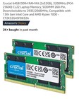 Crucial 64gb Kit  2 X 32gb  Ddr4-3200 Sodimm Memory