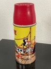1964 Popeye Thermos For Lunch Box   Vintage   Lunchbox Bottle