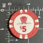 Wynn Resort Hotel Casino Las Vegas Nevada Nv Five Dollar  5 Poker Gambling Chip