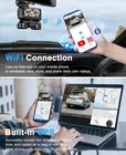 Dash Cam 4 Channel 360  front Rear Inside Night Vision Fhd 1080p Car Camera 128gb