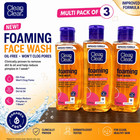 Clean   Clear   Foaming Face Wash  100ml  Oily Pimple Prone Skin Facial Cleanser