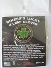 Biker s Lucky 4 Leaf Clover Motorcycle Pin - Made By Gunz - New