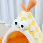 Cat Bed  Dog Cave Bed  Safety Warm House Pet Hut Winter Cozy Tent