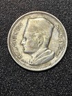 1960 Morocco 1 Dirham Silver Coin  mafdr-a