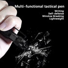 Tactical Self Defense Pen Military Grade Emergency Glass Breaker Tungsten Steel