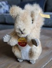 Steiff Vintage 5  Possy Plush Squirrel  045103 W tags ear Button-great Condition