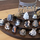 Rare Tcc s The Thimble Zoo 24 Piece H p Pewter Animals Made In England Vntg 1987