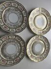 Set Of 4 Antique Porcelain Depose France 8 5  Plates Richard Briggs Boston