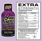 5-hour Energy Extra Strength Energy Shot  Grape Flavor  1 93 Oz   30 Count  Zero