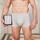 4pcs Mens  Mulberry Silk Knitted Boxer Briefs Underwear Super Comfortable Cool