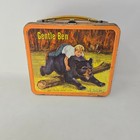 Vintage 1968 Gentle Ben Metal Lunch Box No Thermos Surface Wear Tv Show