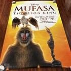 Mufasa 2024 The Lion King Rafiki Disney Orig  Bus Stop Movie Poster 48x70i