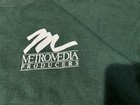 Vtg Usa Made Metromedia Producers Movie Studio Film Crew Tv Shirt Sweatshirt L