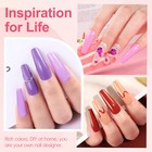 16pcs Gel Polish   4pcs Poly Extension Gel Nail Kit 48w Nail Lamp Nail Drill