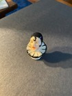 Vtg Pierrot Clown Head Pin Cushion Half Doll Porcelain Antique Art Deco