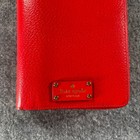 Kate Spade Wellesley 2021   22 Agenda Planner Red Leather Zip Around Organizer