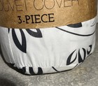 Home Collection Premium 3pc Swirl   Patterned  Full   Queen Duvet Cover Set-564