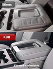 Fit 2014-2018 Chevy Silverado Gmc Sierra 1500 Console Lid Armrest Cover Ash Gray