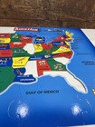 Melissa And Doug Usa Floor Puzzle -incomplete  Missing 5 Pieces 