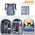 K f Concept Large Camera Backpack Bag Case For Canon Nikon Sony Dslr Slr Cameras