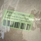 123stitch com Newcastle Linen Fabric 40 Count Sand 26x35 Cross Stitch Ptp413x