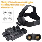 Hd Night Vision Goggles Binoculars Digital Ir Head Mounted Hunting Rechargeable