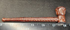 6    Rosewood Hand Smoking Pipe - High Quality Wood Handmade W  Screens