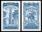 Usps Boston 2026 World Stamp Show Forever Stamp Scott  6029-6030-mnh- 100 Pcs
