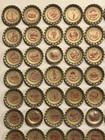 1963 Coke Discover America Us States Bottle Caps Near Set 99 Of 102