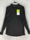 Helly Hansen Shirt Womens Large Black Hh Dry Original Crew Base Layer New  60