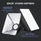 Neewer 3-pack 2 4g 48w Dimmable Led Head Softbox Light Stand Filter Lighting Kit