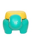 Vtg Rubbermaid Turtle Kids Step Stool Storage Bathroom Kitchen Cute Beach Animal