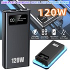 120w 50000mah Power Bank Portable External Backup Battery Charger For Cell Phone
