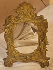 French 19th Century Gilt Bronze Table Mirror