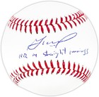 Sale  Jose Altuve Signed Mlb Baseball Astros  hr 4 Straight Innings  Beckett Wit