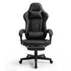 Elecwish Computer Gaming Chair Ergonomic Recliner Desk Seat Swivel W  Footrest